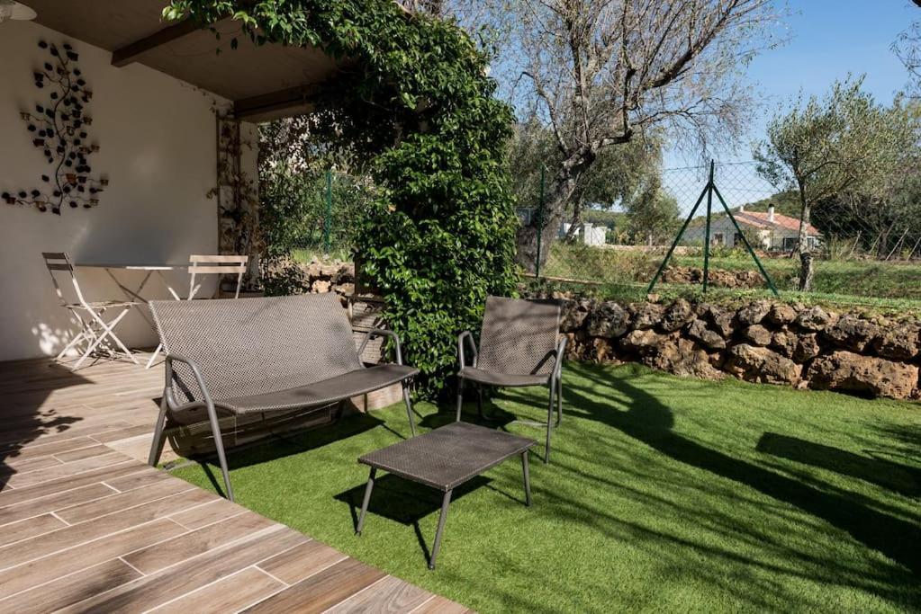 Maison 2 Ou 4 Personnes Jardin Parking Les Amandiers Lorgues Bagian luar foto